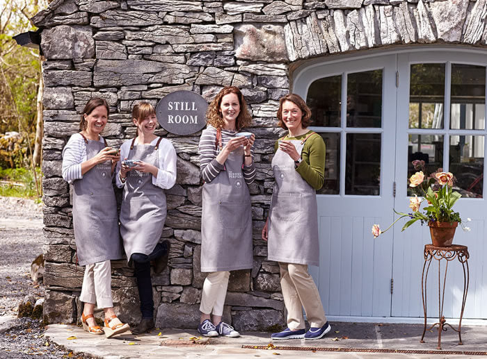The Burren Perfumery team in County Clare