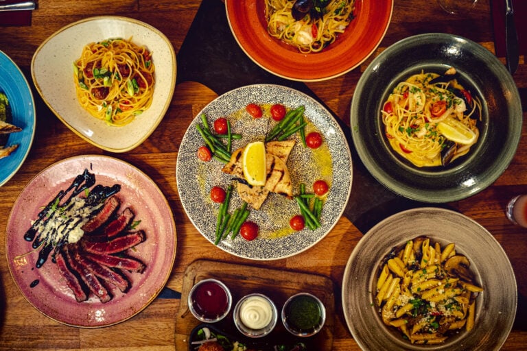 Italian dishes served at Amici Portstewart